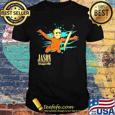 Jason Voorhees Crystal Lake Censured Shirt