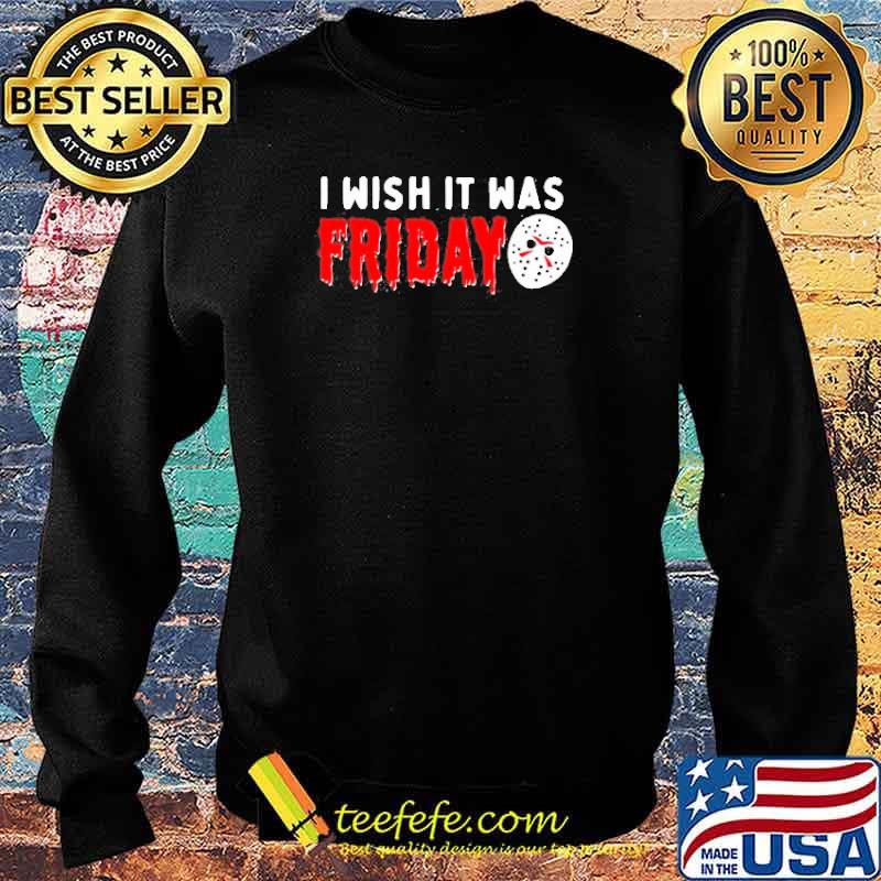 Jason Voorhees I wish it was friday Halloween s Sweater Jason Voorhees I wish it was friday Halloween s Sweater