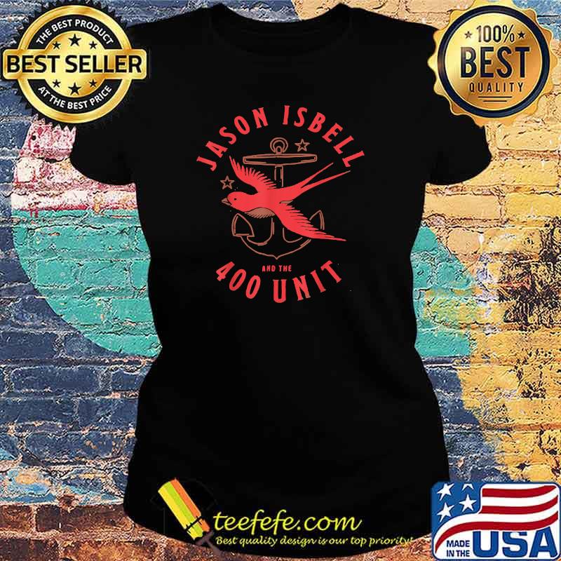 Jasons Isbell and the 400 unit Bird Cap Logo T-Shirt Ladies tee Jasons Isbell and the 400 unit Bird Cap Logo T-Shirt Ladies tee