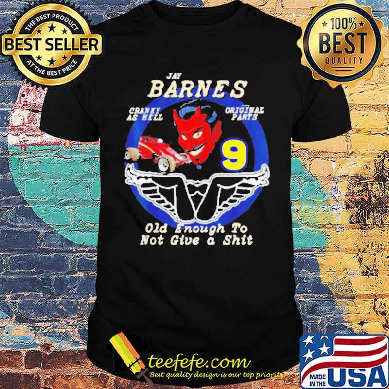 Jay Barnes 9 Racing Devil Sprint Car Speedway shirt