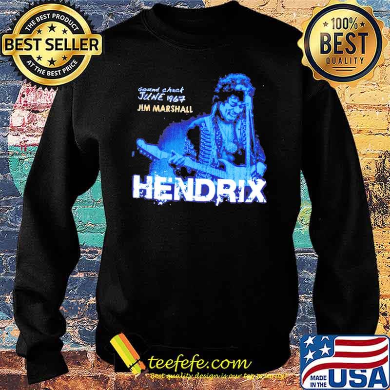 Jimi Hendrix Sound Check June 1967 Jim Marshall s Sweater Jimi Hendrix Sound Check June 1967 Jim Marshall s Sweater