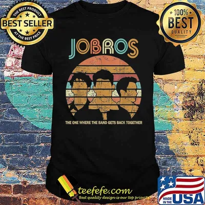 Jobros the one where the band gets back together vintage Giff Giff Music vintage T-Shirt