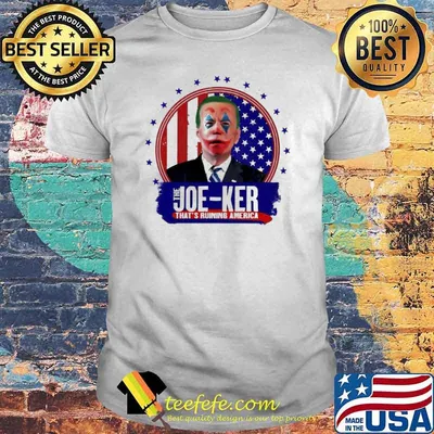 Joe-ker that’s ruining America Usa Flag shirt