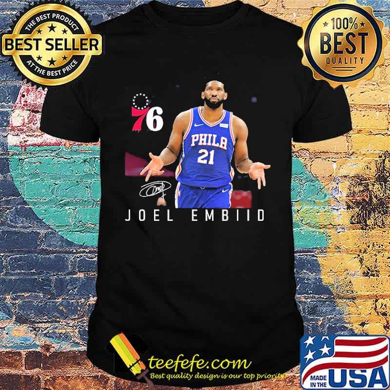 Joel Embiid Philadelphia 76ers Signature shirt Joel Embiid Philadelphia 76ers Signature shirt