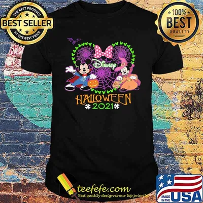 Jolidee Mickey & Minnie Happy Halloween Shirt