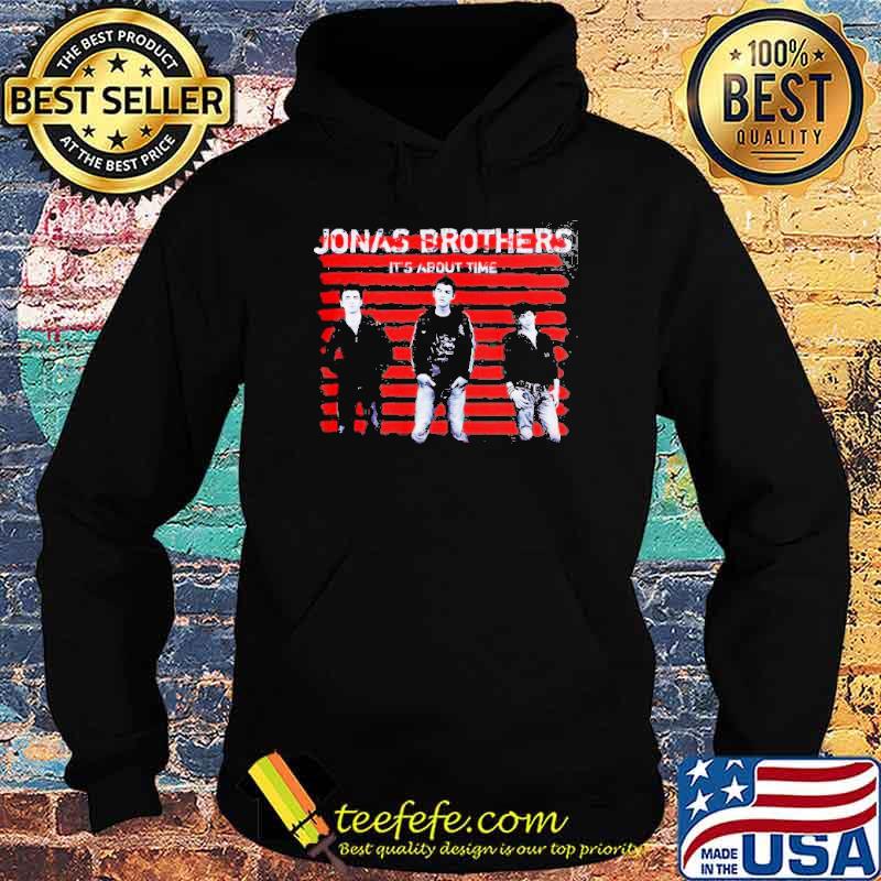 Jonas Brothers it’s about time album s Hoodie Jonas Brothers it’s about time album s Hoodie