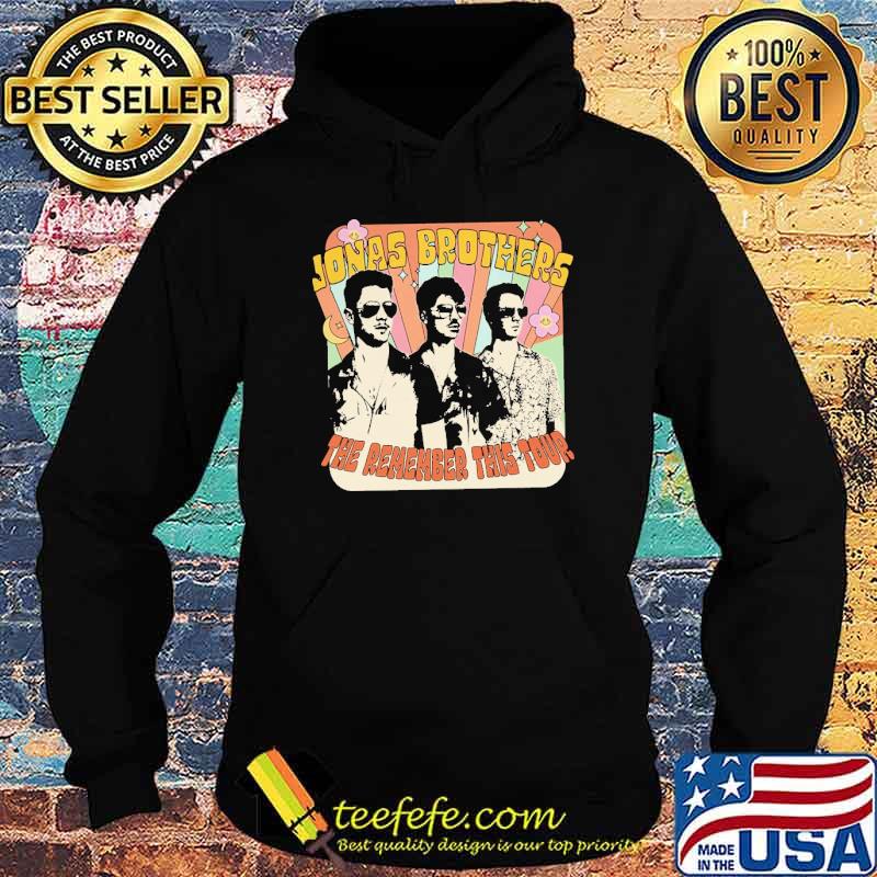 Jonas Brothers The remember this tour s Hoodie Jonas Brothers The remember this tour s Hoodie