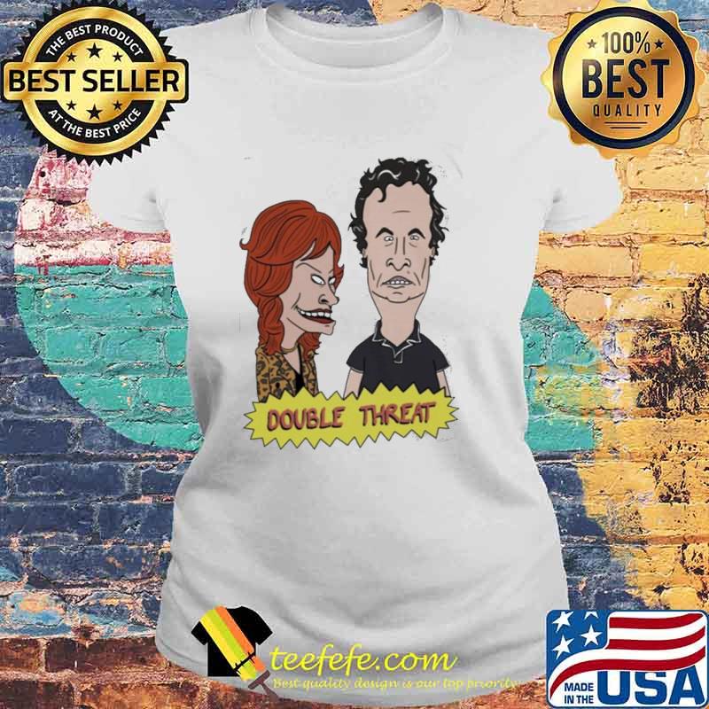 Julie beavis tom butthead baseball double threat s Laides tee Julie beavis tom butthead baseball double threat s Laides tee