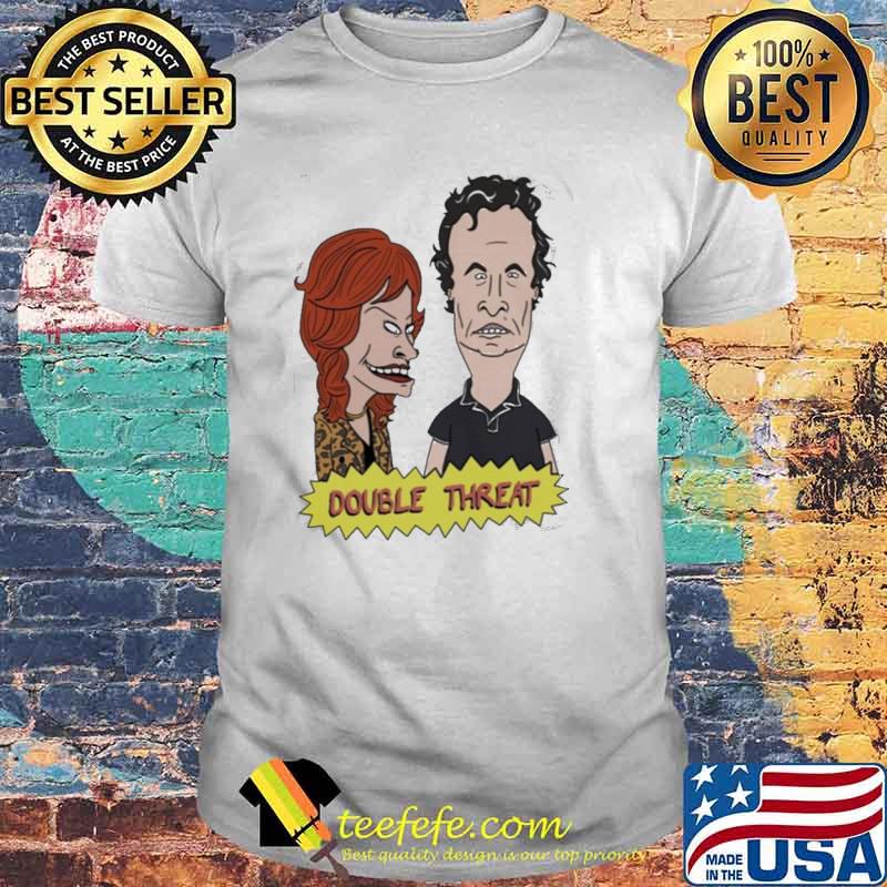Julie beavis tom butthead baseball double threat shirt