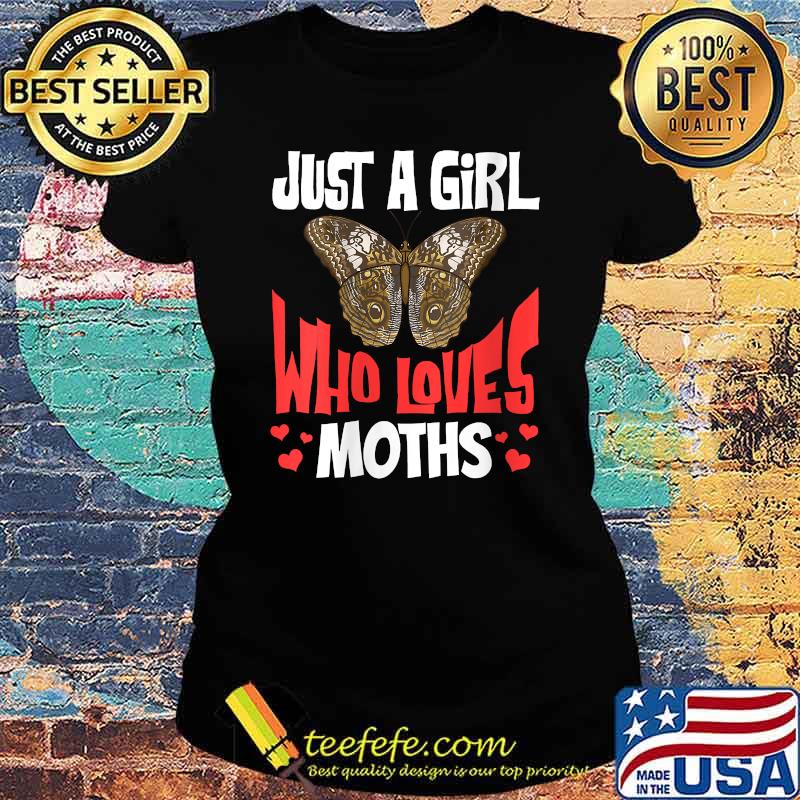 Just A Girl Who Loves Months Butterfly T-Shirt Ladies tee Just A Girl Who Loves Months Butterfly T-Shirt Ladies tee