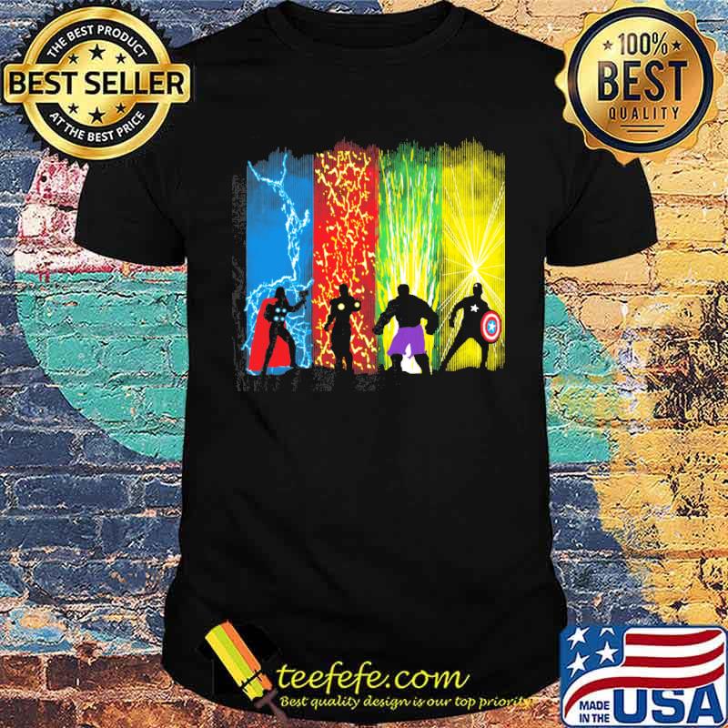 Justice Prevails Avenger Captain Iron MAn Hulk Captain American Shirt