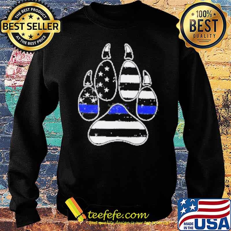 K9 PAW THIN BLUE LINE s Sweater K9 PAW THIN BLUE LINE s Sweater