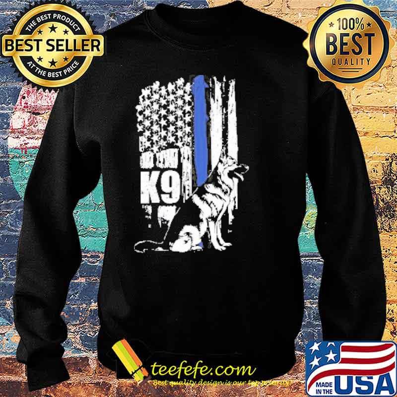 K9 thin blue line american flag s Sweater K9 thin blue line american flag s Sweater
