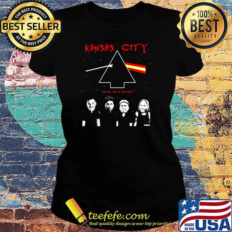KC Football Red Side of the Field T-Shirt Ladies tee KC Football Red Side of the Field T-Shirt Ladies tee