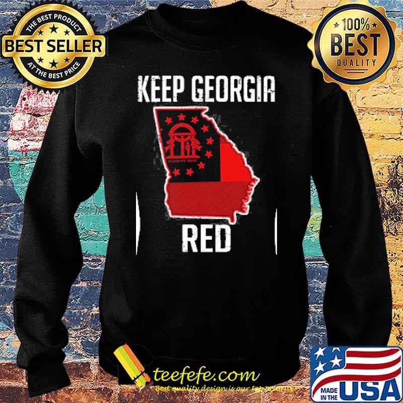 KEEP GA RED STATE FLAG s Sweater KEEP GA RED STATE FLAG s Sweater