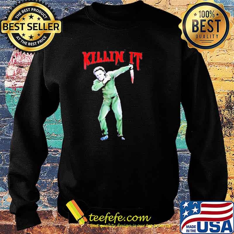 Killin’ it Michael Myers dabbing Halloween s Sweater Killin’ it Michael Myers dabbing Halloween s Sweater