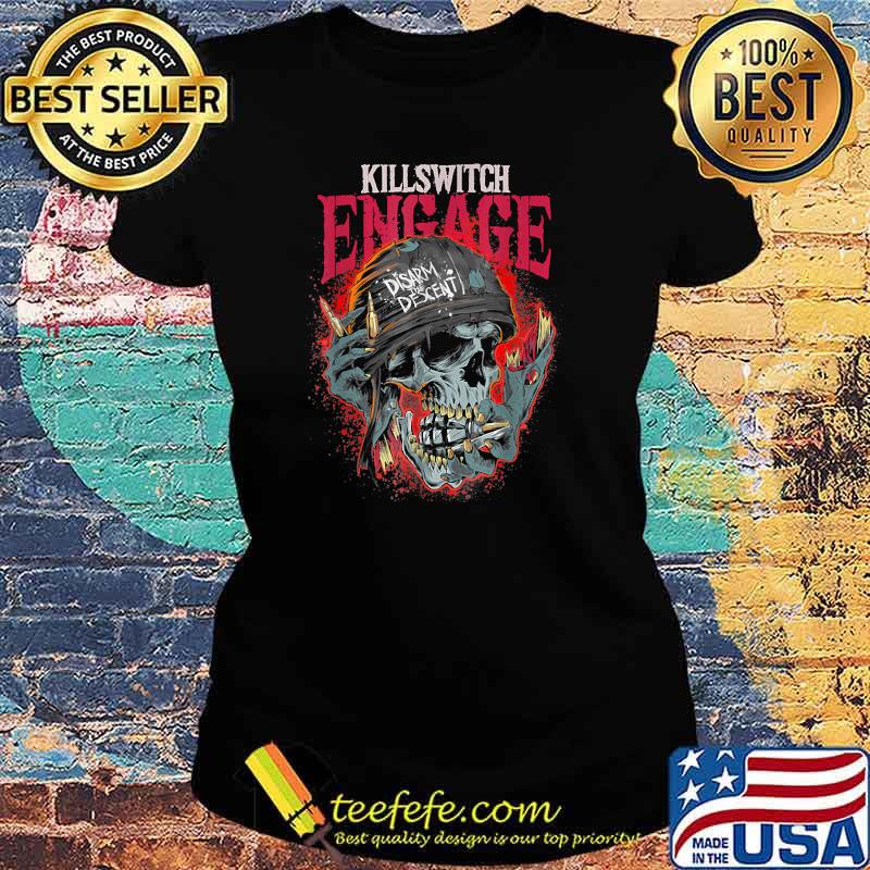 Killswitchs Engages Skull T-Shirt Ladies tee Killswitchs Engages Skull T-Shirt Ladies tee