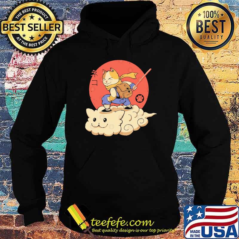 Kitten Cloud Cat Japanese Shirt Hoodie Kitten Cloud Cat Japanese Shirt Hoodie