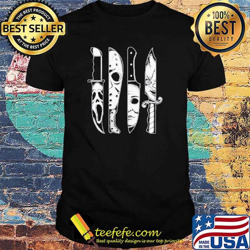 Knives Horror machete Movie Friday Halloween Goth Evil 2021 Shirt
