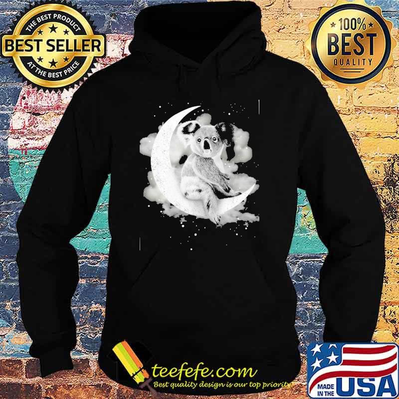 Koala Sit On The Moon Shirt Hoodie Koala Sit On The Moon Shirt Hoodie