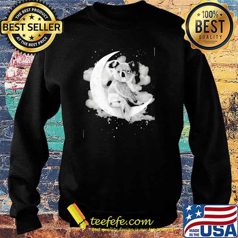 Koala Sit On The Moon Shirt Sweater Koala Sit On The Moon Shirt Sweater