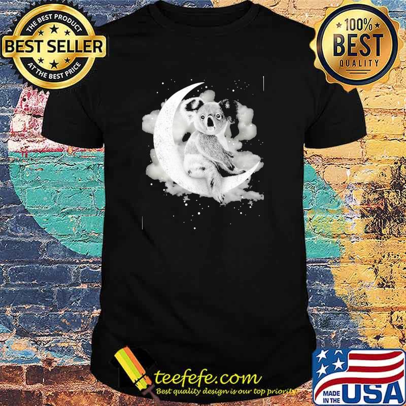 Koala Sit On The Moon Shirt Koala Sit On The Moon Shirt