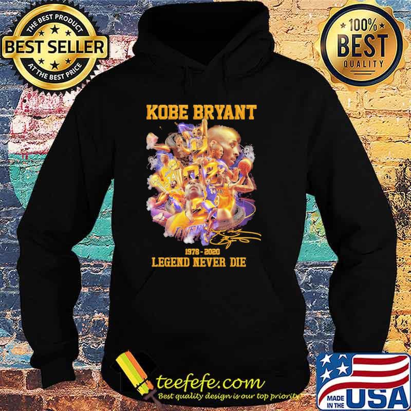 Kobe bryant 1978 2020 legend never die signatures s Hoodie Kobe bryant 1978 2020 legend never die signatures s Hoodie