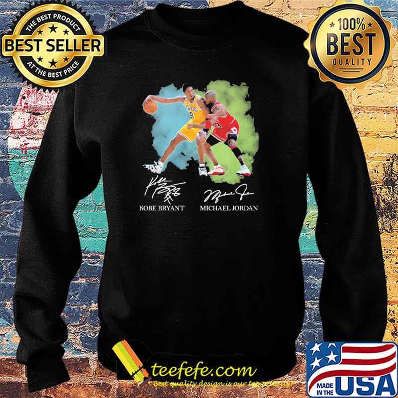 Kobe Bryant Michael Jordan signatures s Sweater Kobe Bryant Michael Jordan signatures s Sweater