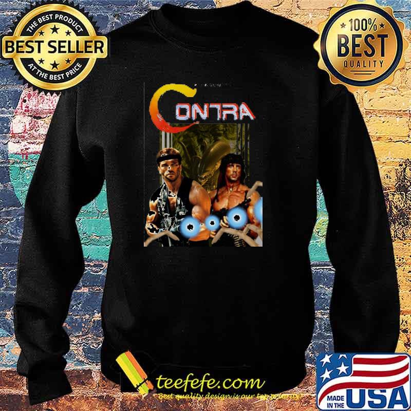 Konami Contra Shirt Sweater Konami Contra Shirt Sweater