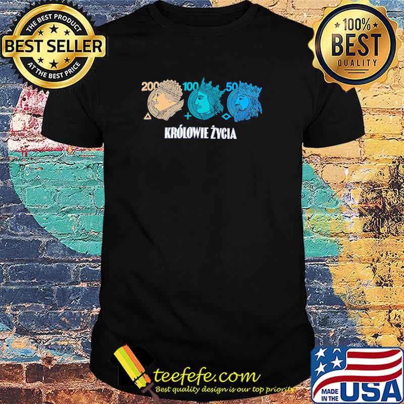 Królowie Życia Granatowa Koszulka Męska Shirt