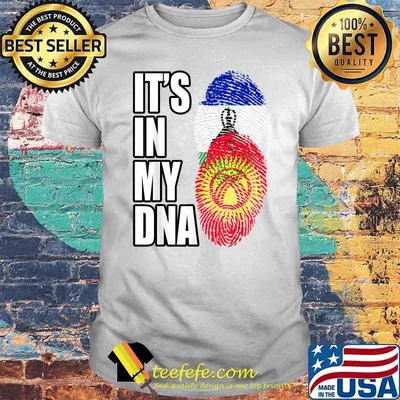 Kyrgyzstani And Basotho Mix DNA Heritage Flag T-Shirt