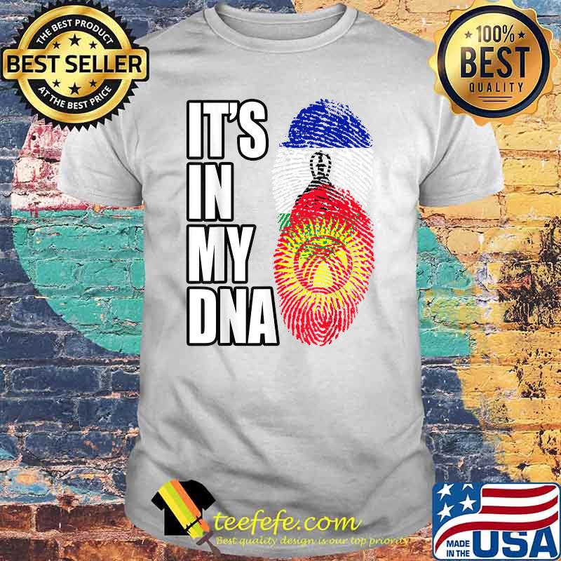 Kyrgyzstani And Basotho Mix DNA Heritage Flag T-Shirt Kyrgyzstani And Basotho Mix DNA Heritage Flag T-Shirt