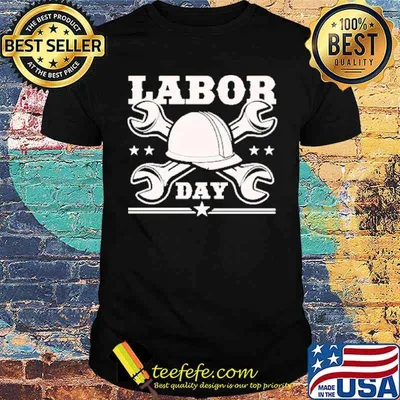 Labor Day Mechanic Logo Shirt