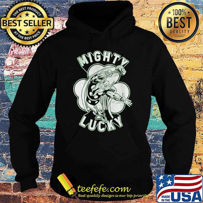 Ladies Mighty Lucky Thor Racerback Shirt Hoodie Ladies Mighty Lucky Thor Racerback Shirt Hoodie