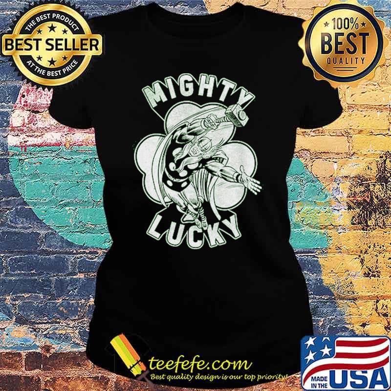 Ladies Mighty Lucky Thor Racerback Shirt Ladies tee Ladies Mighty Lucky Thor Racerback Shirt Ladies tee