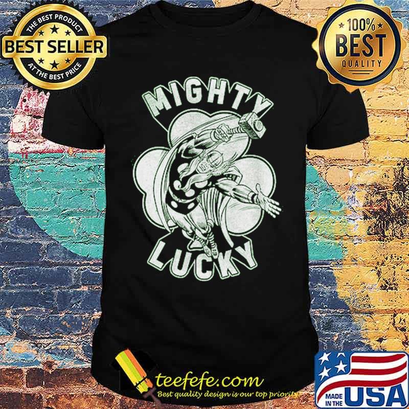 Ladies Mighty Lucky Thor Racerback Shirt