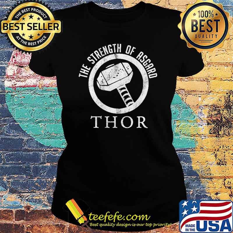 Ladies Strength of Asgard Thor Shirt Ladies tee Ladies Strength of Asgard Thor Shirt Ladies tee