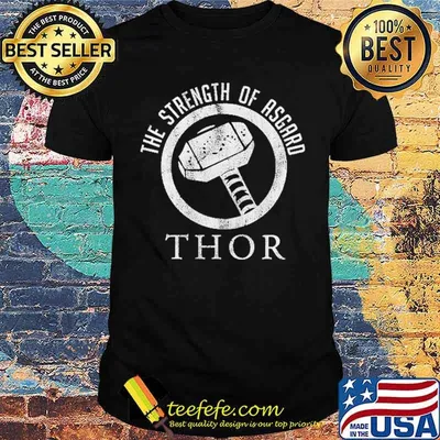 Ladies Strength of Asgard Thor Shirt