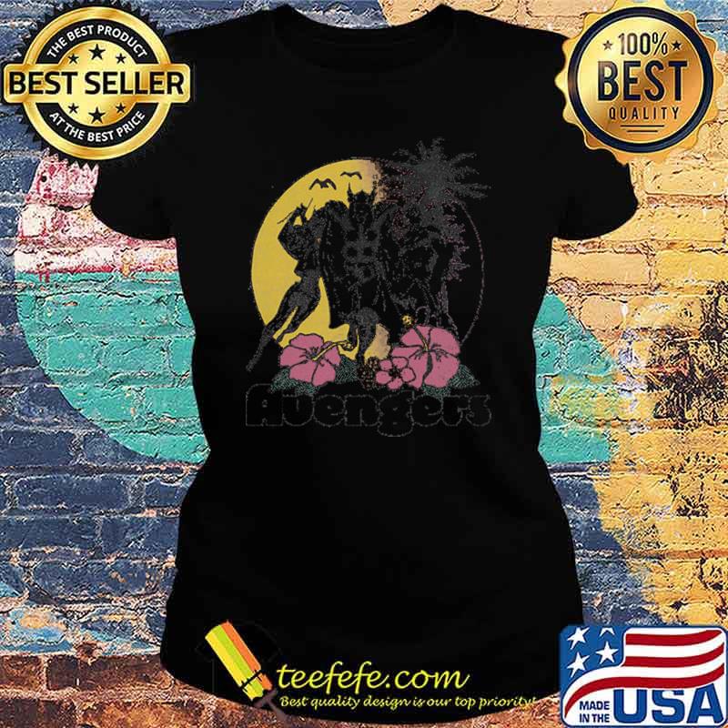 Ladies Tropical Avengers Flower Shirt Ladies tee Ladies Tropical Avengers Flower Shirt Ladies tee