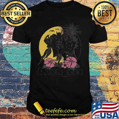 Ladies Tropical Avengers Flower Shirt