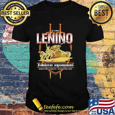 Lenino zolnierze zapomniani weteran koszulki dla niego shirt