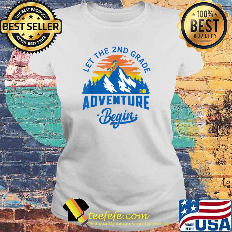 Let The 2nd Grade Adventure Begin T-Shirt Laides tee Let The 2nd Grade Adventure Begin T-Shirt Laides tee