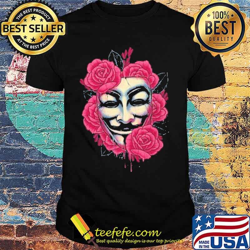 Let The Revolution Bloom Face Mask Horroo Shirt
