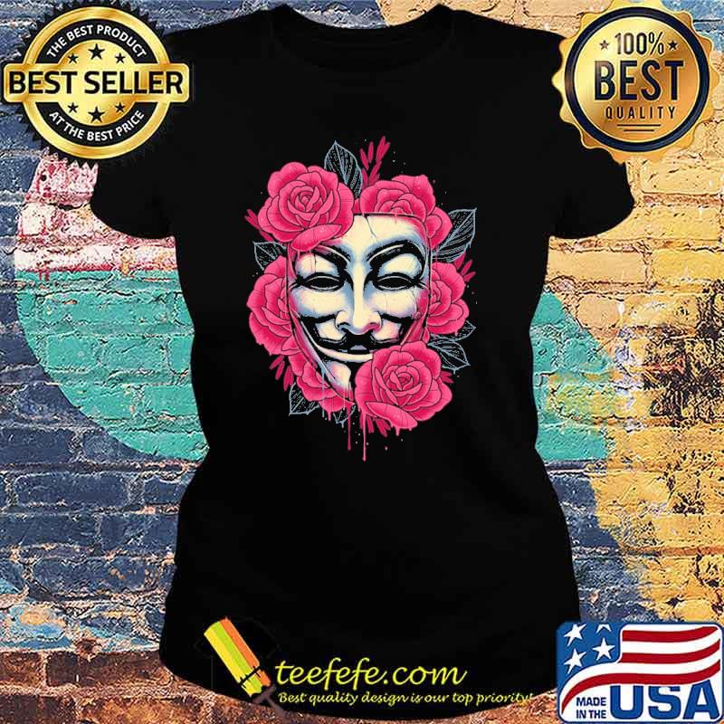 Let the Revolution Bloom Movie V for Vendetta Shirt Ladies tee Let the Revolution Bloom Movie V for Vendetta Shirt Ladies tee