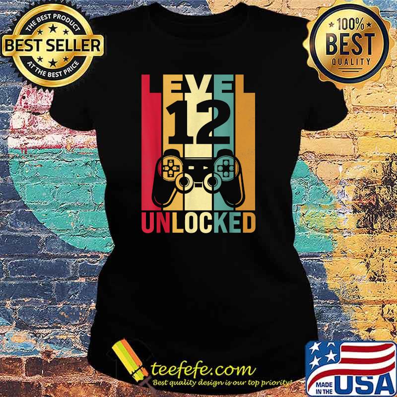 Lever 12 Gamer Unlocked T-Shirt Ladies tee Lever 12 Gamer Unlocked T-Shirt Ladies tee