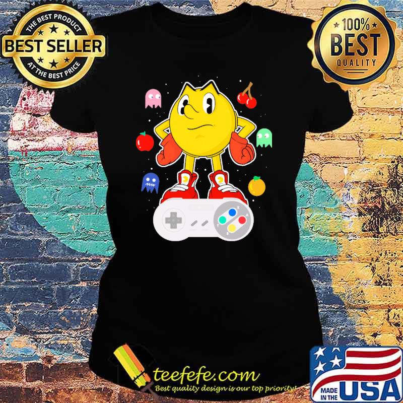 Lever pac-man video game gamer s Ladies tee Lever pac-man video game gamer s Ladies tee
