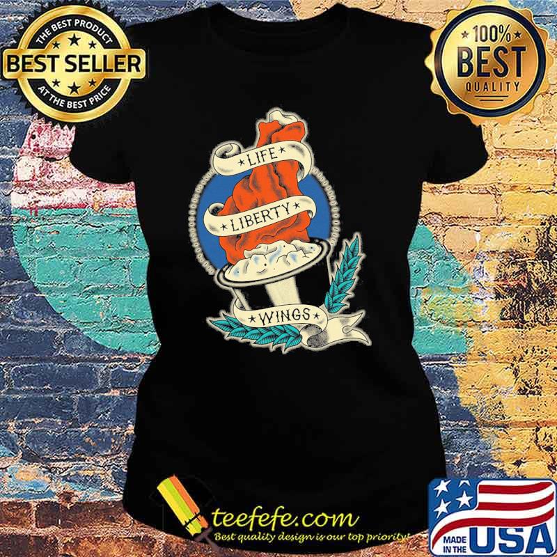 Life liberty wings s Ladies tee Life liberty wings s Ladies tee