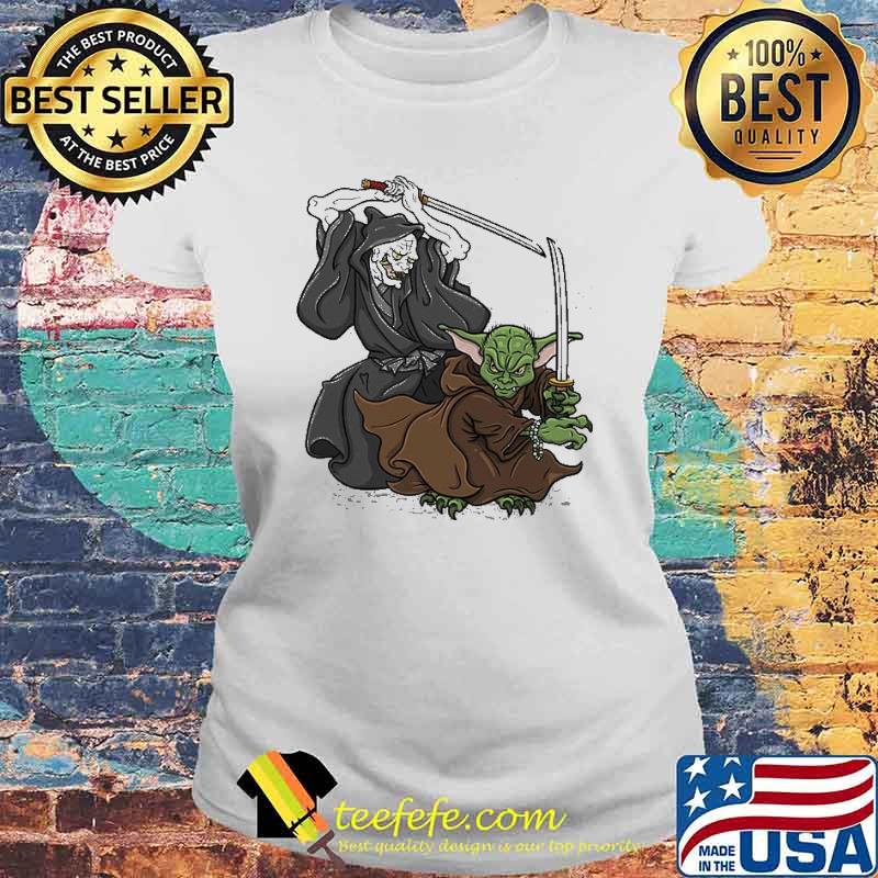 Light vs Darth Sidious Samurai Yoda Star Wars Shirt Laides tee Light vs Darth Sidious Samurai Yoda Star Wars Shirt Laides tee