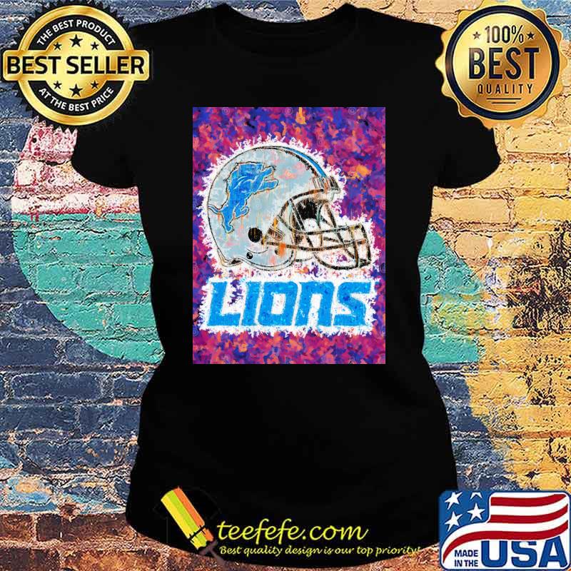 Lions abstract Baseball helmet s Ladies tee Lions abstract Baseball helmet s Ladies tee