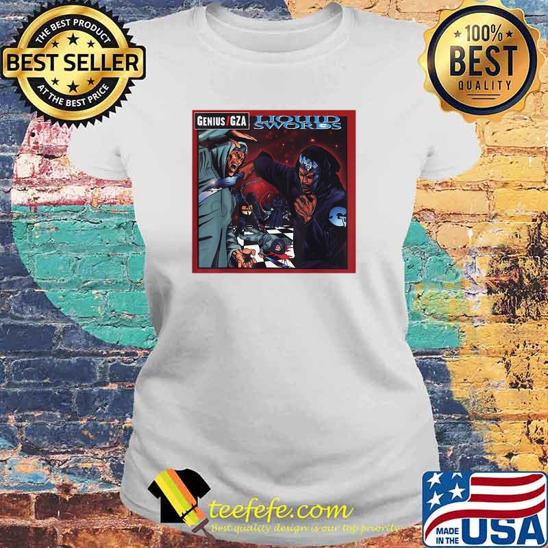Liquids Swords G.Z.A T-Shirt Laides tee Liquids Swords G.Z.A T-Shirt Laides tee